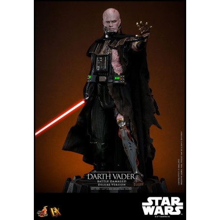 Hot toys Star Wars: Darth Vader Battle Damaged Deluxe Version MMS 1/6