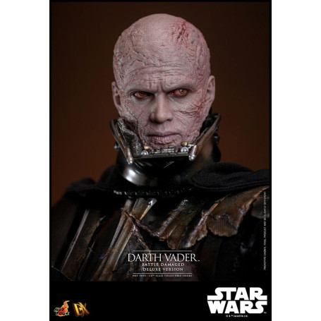 Hot toys Star Wars: Darth Vader Battle Damaged Deluxe Version MMS 1/6