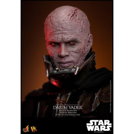 Hot toys Star Wars: Darth Vader Battle Damaged Deluxe Version MMS 1/6