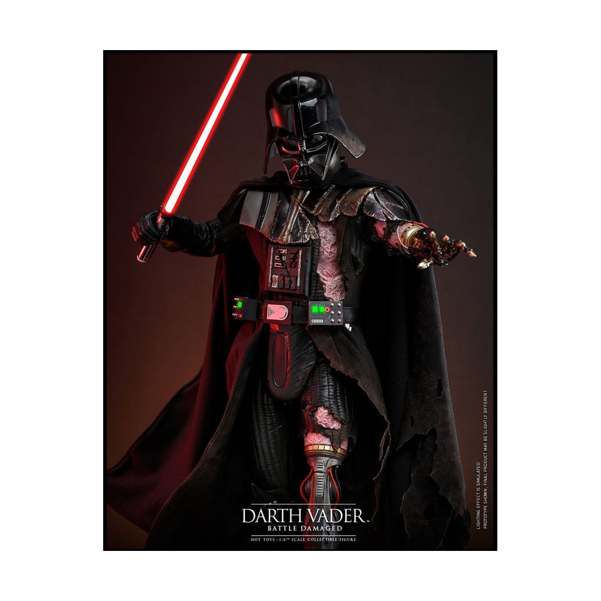 Hot toys Star Wars: Darth Vader Battle Damaged MMS 1/6