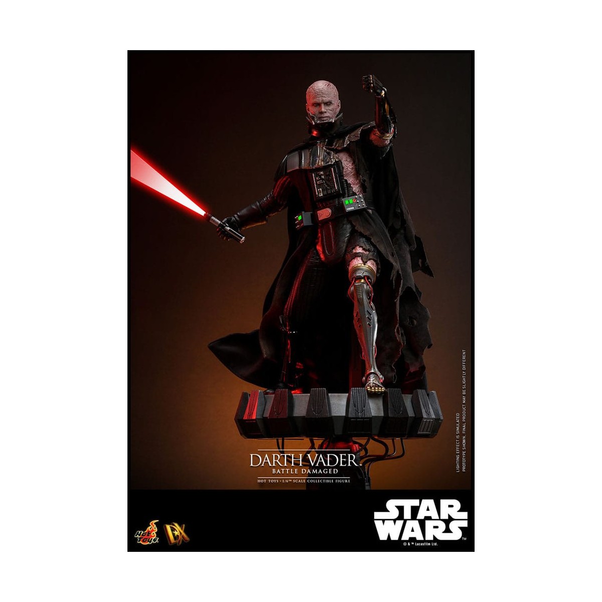 Hot toys Star Wars: Darth Vader Battle Damaged MMS 1/6