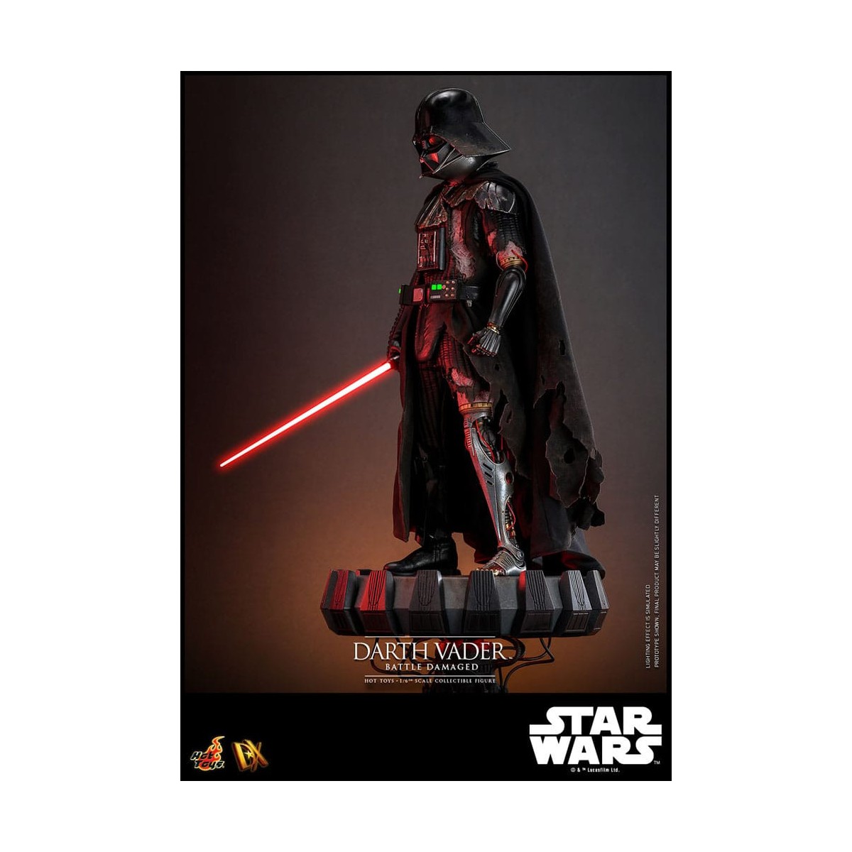 Hot toys Star Wars: Darth Vader Battle Damaged MMS 1/6