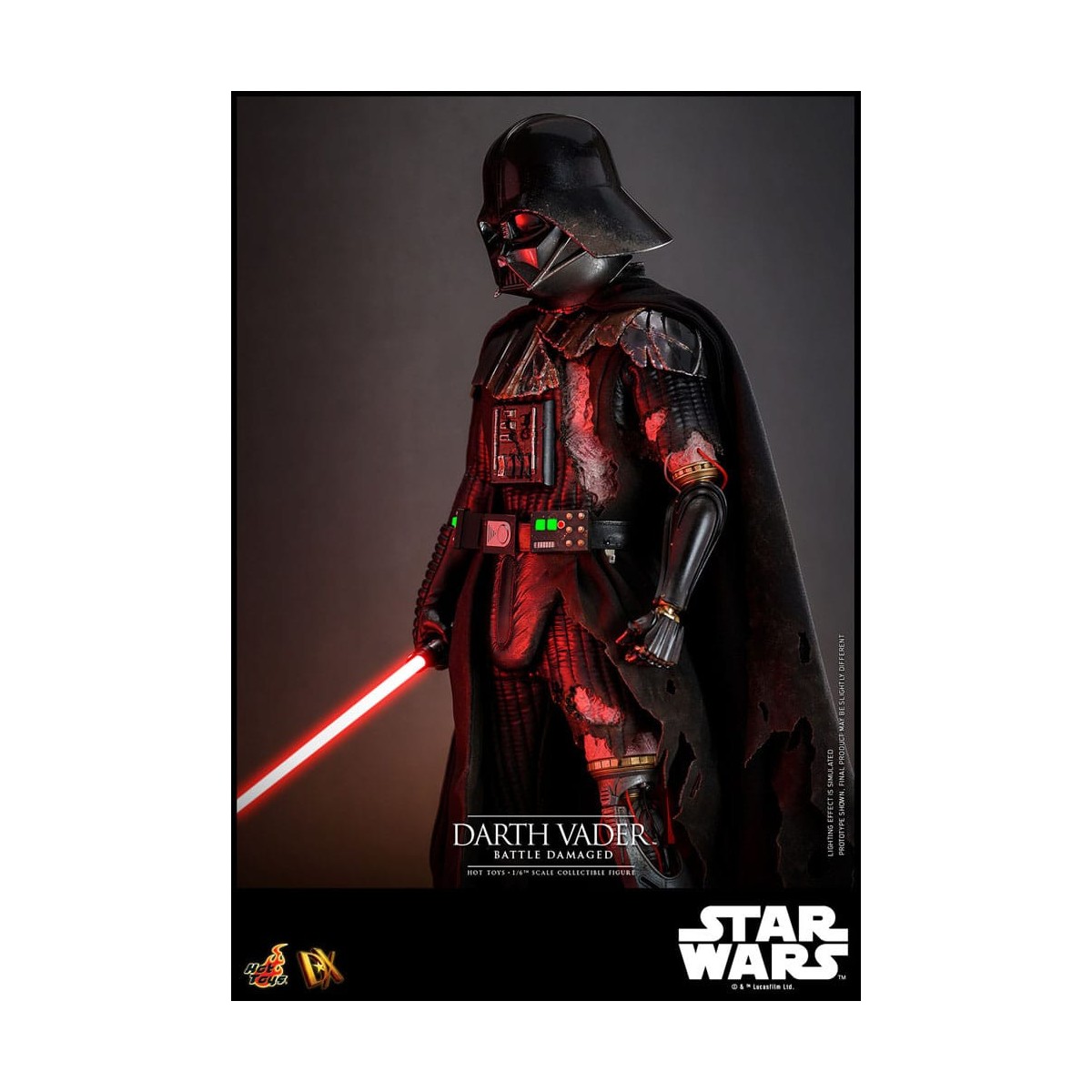 Hot toys Star Wars: Darth Vader Battle Damaged MMS 1/6
