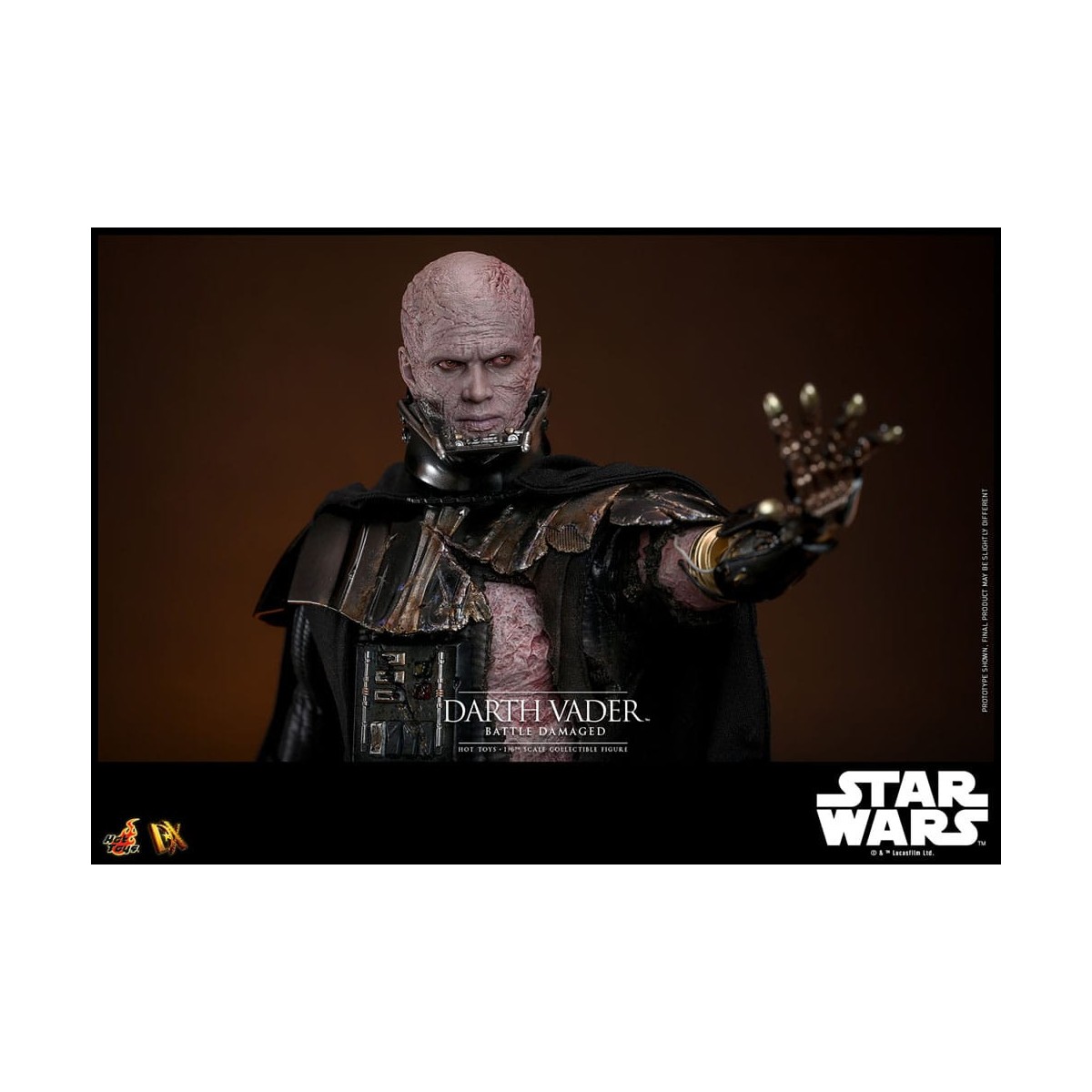 Hot toys Star Wars: Darth Vader Battle Damaged MMS 1/6