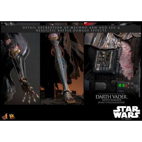 Hot toys Star Wars: Darth Vader Battle Damaged MMS 1/6