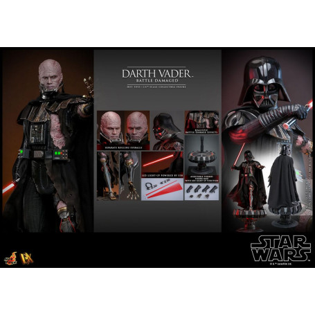Hot toys Star Wars: Darth Vader Battle Damaged MMS 1/6