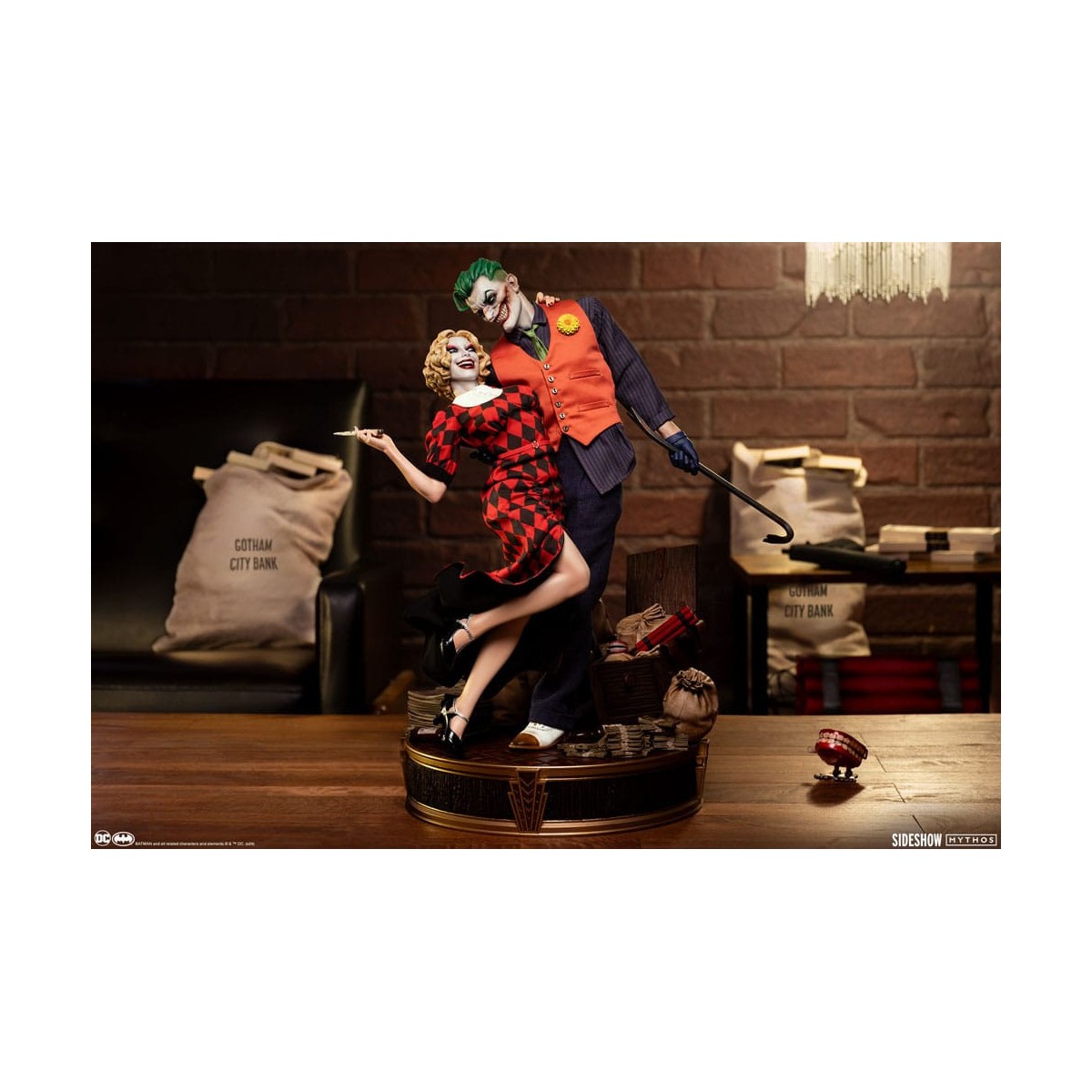 Sideshow DC Comics Mythos - The Joker and Harley Quinn: Lawless Love