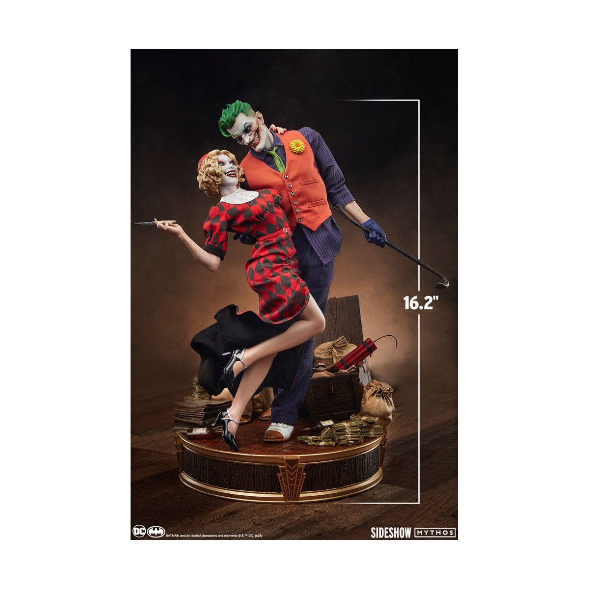 Sideshow DC Comics Mythos - The Joker and Harley Quinn: Lawless Love
