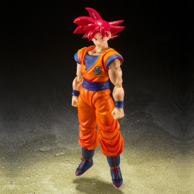 Tamashii Nations - DB Super - SUPER SAIYAN GOD SON GOKU - Saiyan God of Virtue - SHF SHFiguarts
