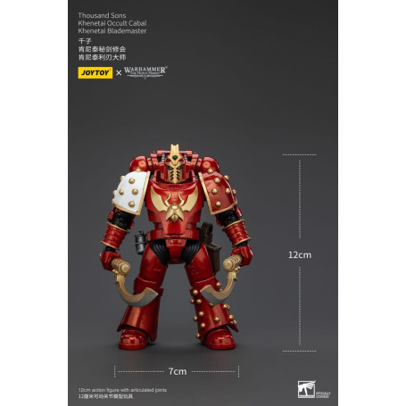 JoyToy Space Marines - Thousand sons - Khenetai Occult Cabal - Khenetai Blademaster