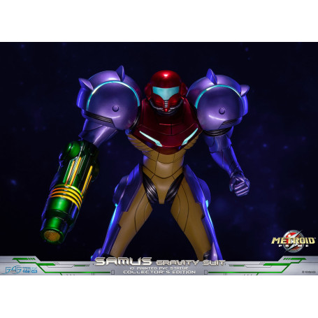 First 4 Figures - Metroid - SAMUS GRAVITY SUIT Collector's Edition PVC Statue