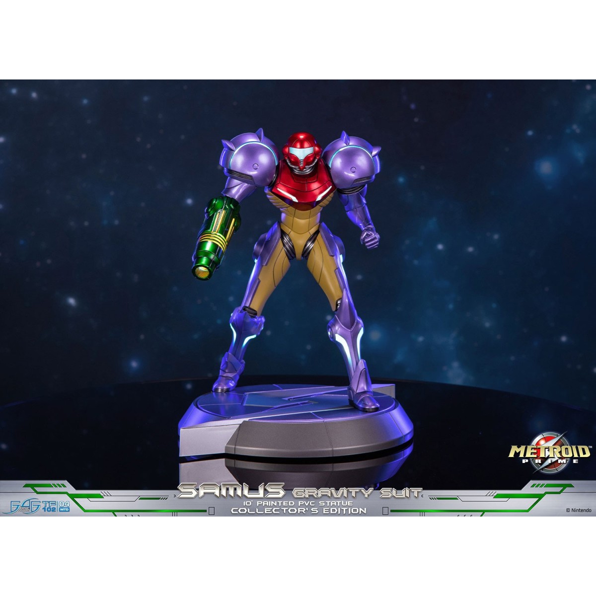 First 4 Figures - Metroid - SAMUS GRAVITY SUIT Collector's Edition PVC Statue