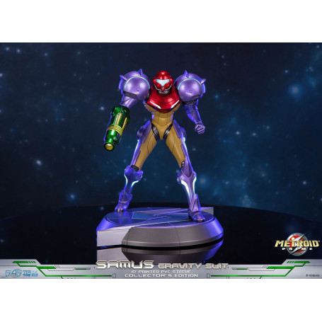 First 4 Figures - Metroid - SAMUS GRAVITY SUIT Collector's Edition PVC Statue