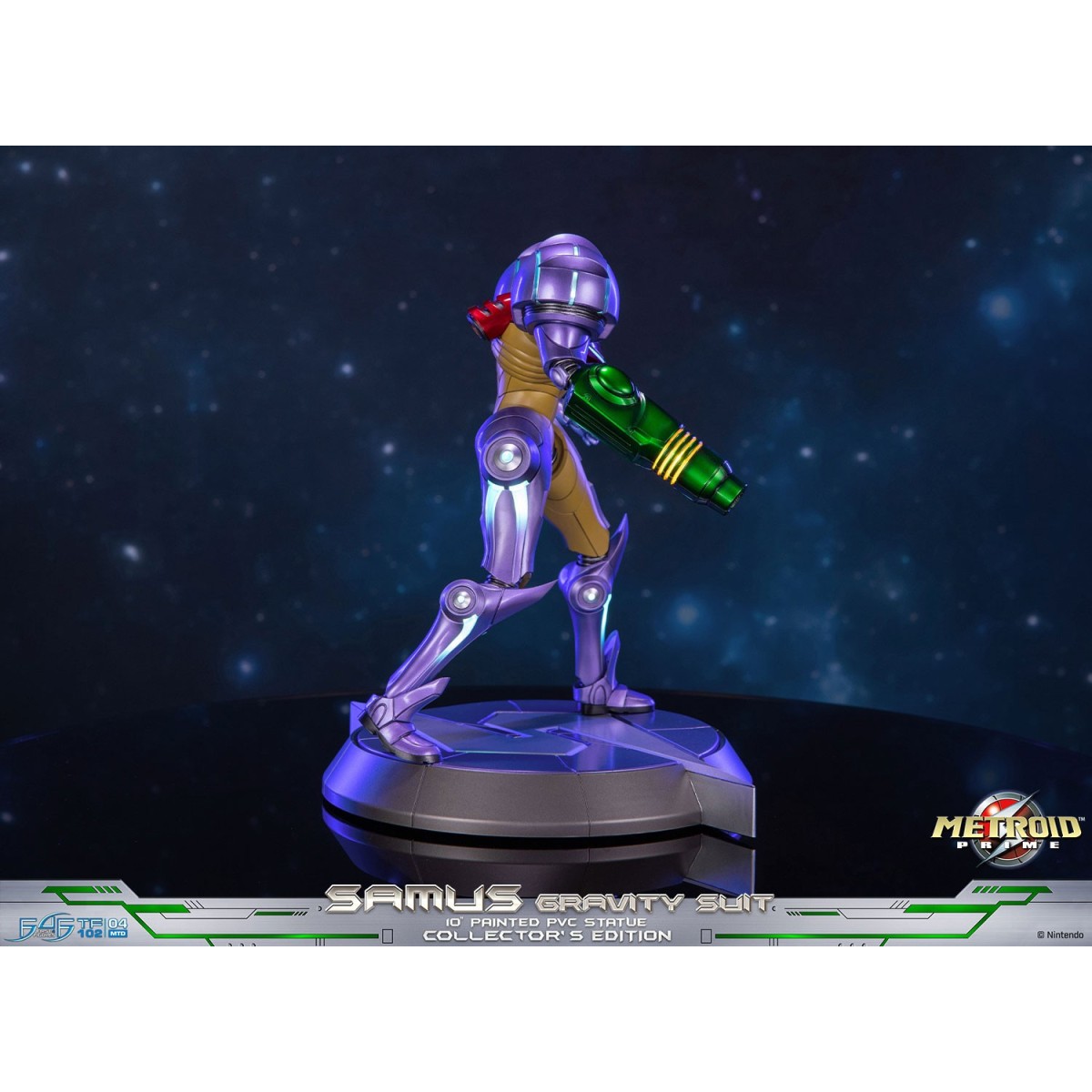 First 4 Figures - Metroid - SAMUS GRAVITY SUIT Collector's Edition PVC Statue