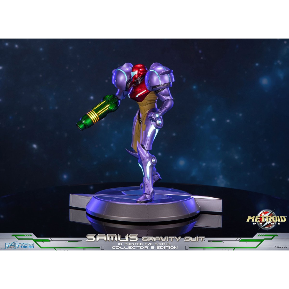 First 4 Figures - Metroid - SAMUS GRAVITY SUIT Collector's Edition PVC Statue