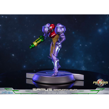First 4 Figures - Metroid - SAMUS GRAVITY SUIT Collector's Edition PVC Statue