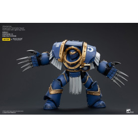 JoyToy - Space Marines - Ultramarines - Cataphractii Terminator Squad - Terminator with Lightning Claws 1/18