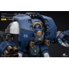 JoyToy - Space Marines - Ultramarines - Leviathan Dreadnought with Cyclonic Melta Lance And Siege Claws 1/18