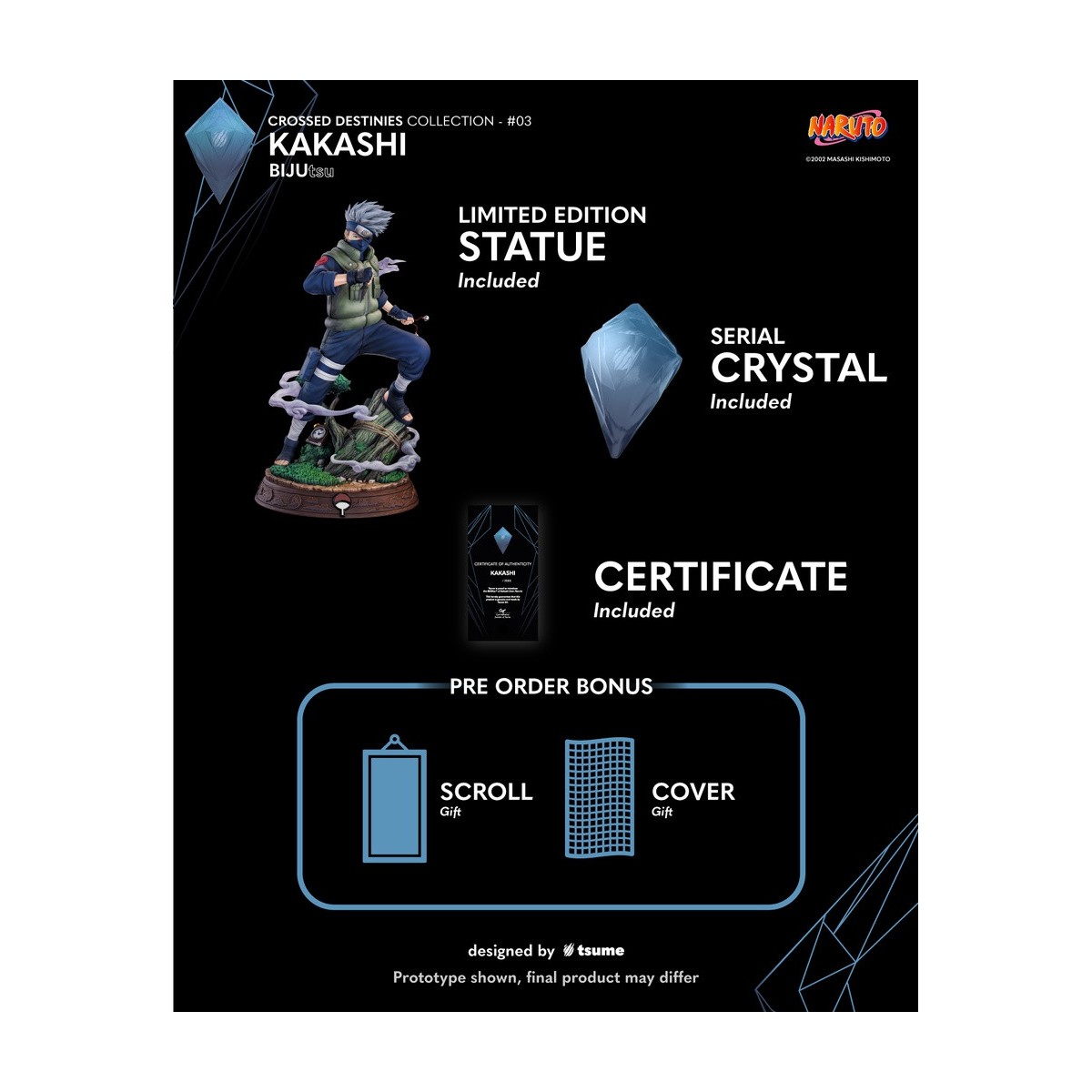 Tsume BIJUtsu - Kakashi Crossed Destinies Collection