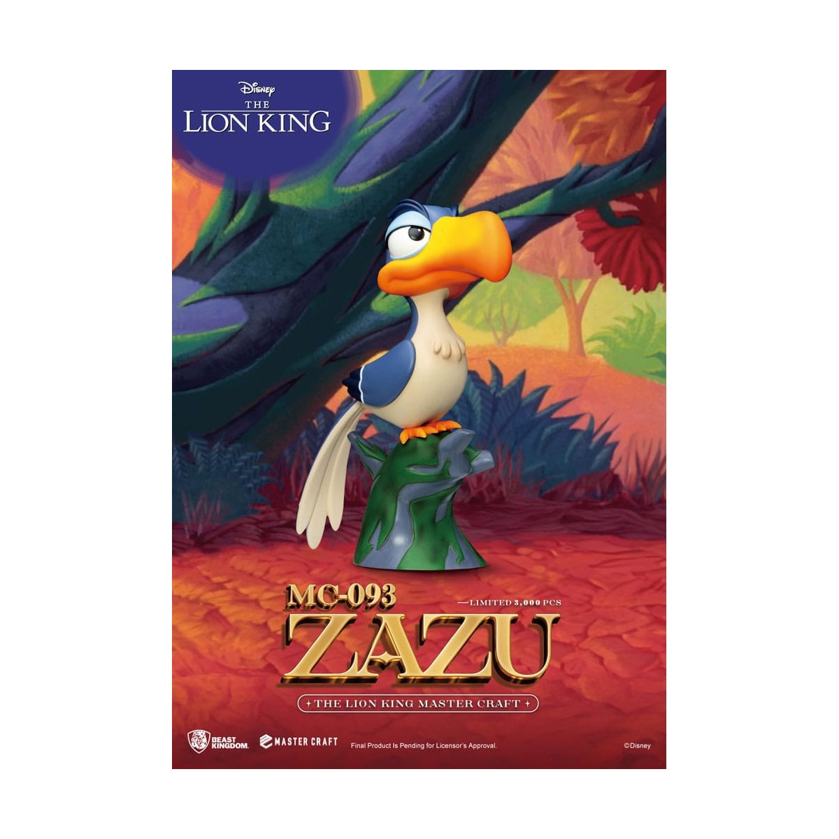 Disney - Beast Kingdom Master Craft Zazu - The Lion King