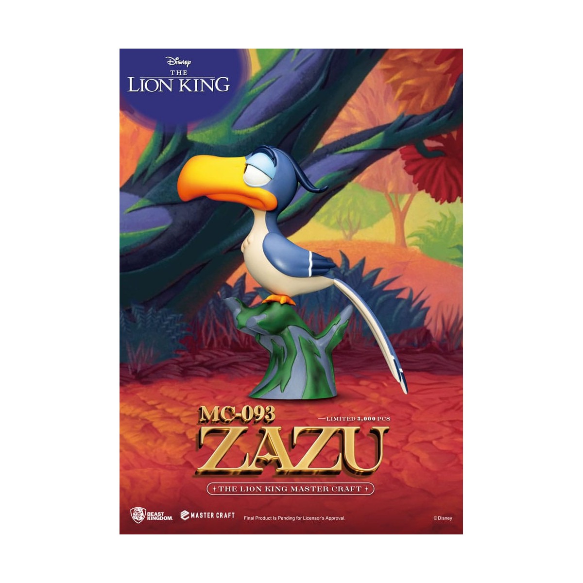Disney - Beast Kingdom Master Craft Zazu - The Lion King