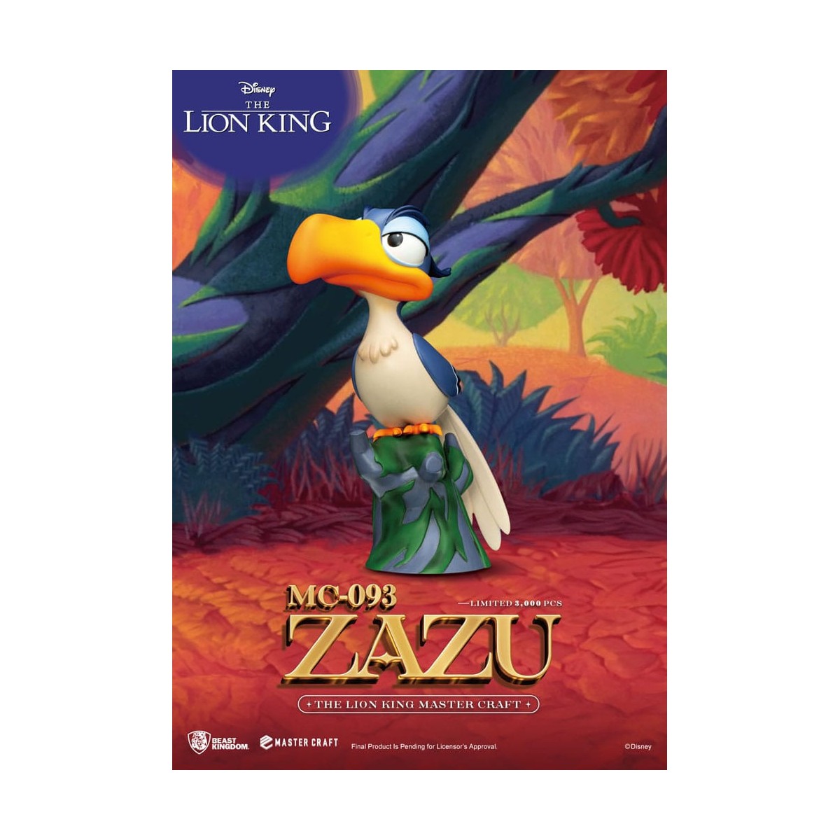 Disney - Beast Kingdom Master Craft Zazu - The Lion King