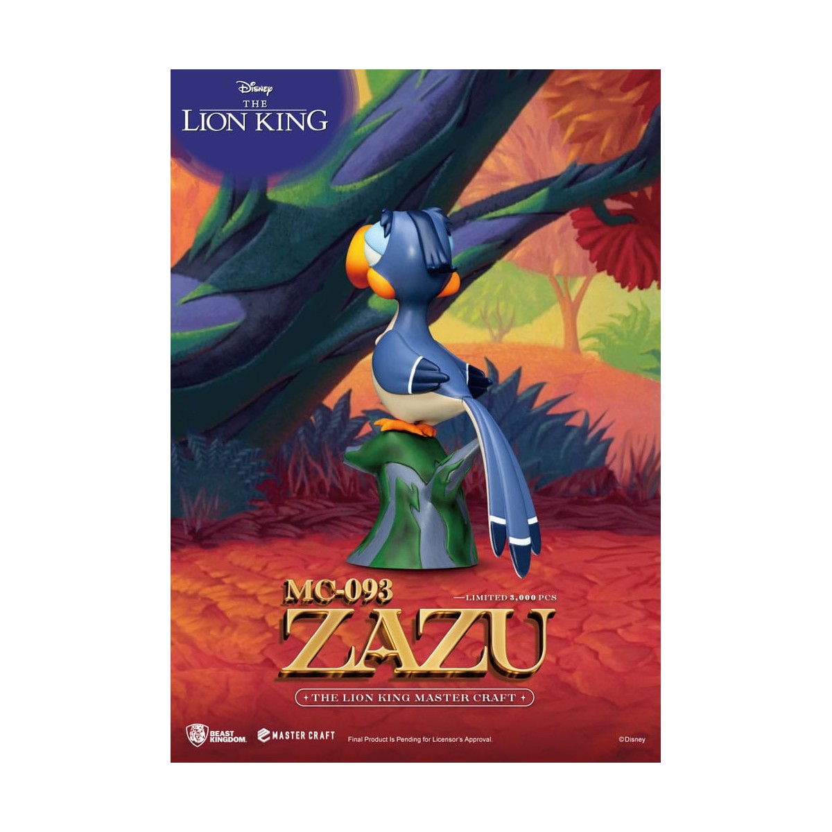 Disney - Beast Kingdom Master Craft Zazu - The Lion King