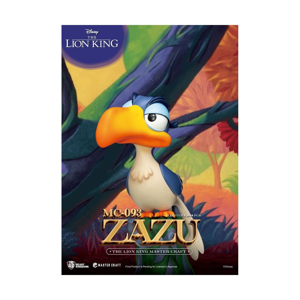 Disney - Beast Kingdom Master Craft Zazu - The Lion King