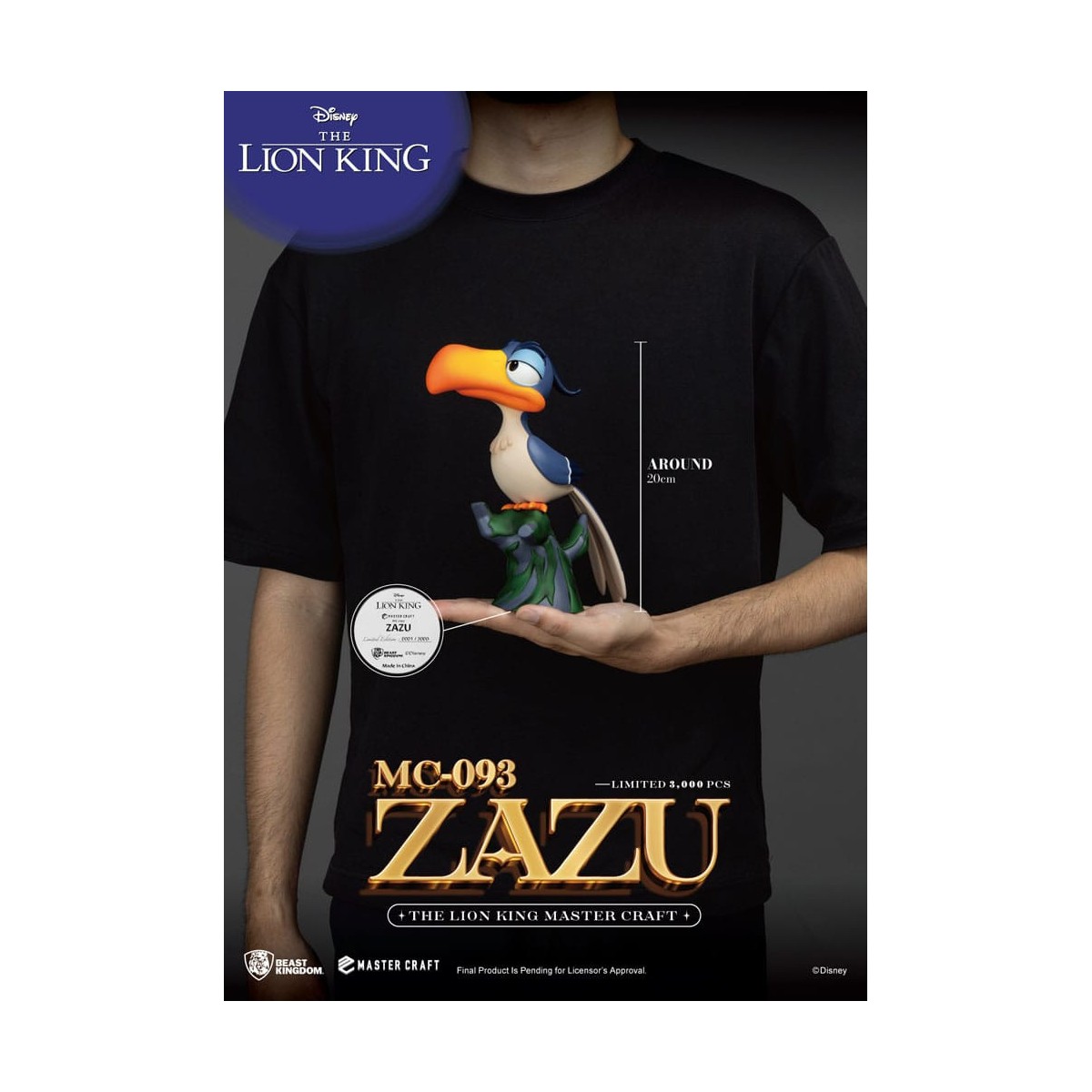 Disney - Beast Kingdom Master Craft Zazu - The Lion King