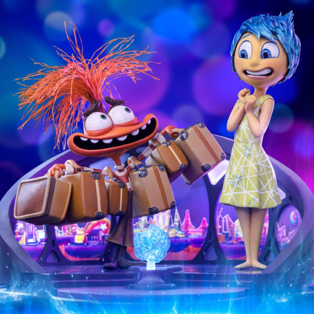 Iron Studios - Disney Pixar - Deluxe Art Scale Joy and Anxiety 1/10 - Vice-versa 2