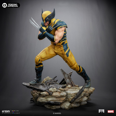 Iron Studios Marvel - Wolverine Legacy Replica 1/4 - Deadpool & Wolverine
