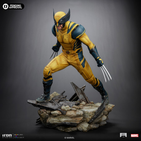 Iron Studios Marvel - Wolverine Legacy Replica 1/4 - Deadpool & Wolverine