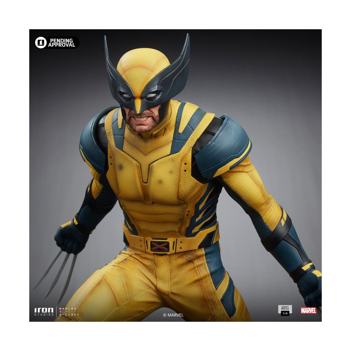 Iron Studios Marvel - Wolverine Legacy Replica 1/4 - Deadpool & Wolverine