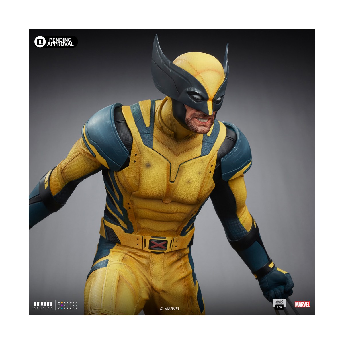 Iron Studios Marvel - Wolverine Legacy Replica 1/4 - Deadpool & Wolverine