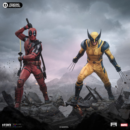 Iron Studios Marvel - Wolverine Legacy Replica 1/4 - Deadpool & Wolverine