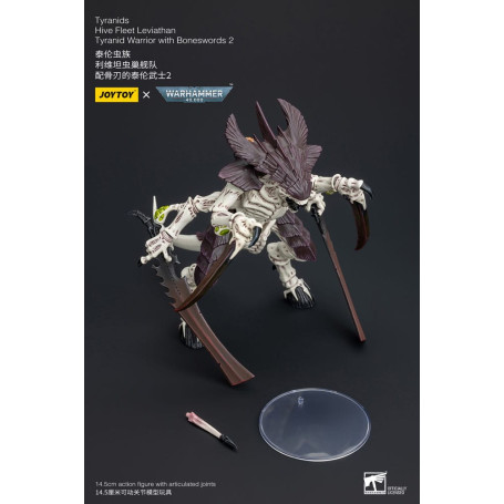 JoyToy Tyranids - Hive Fleet Leviathan Warrior with Boneswords 2 1/18 - Warhammer 40K