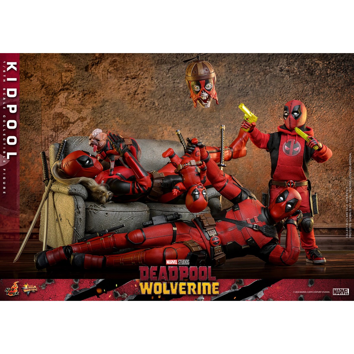 Hot Toys Marvel Deadpool & Wolverine - Kidpool MMS 1/6