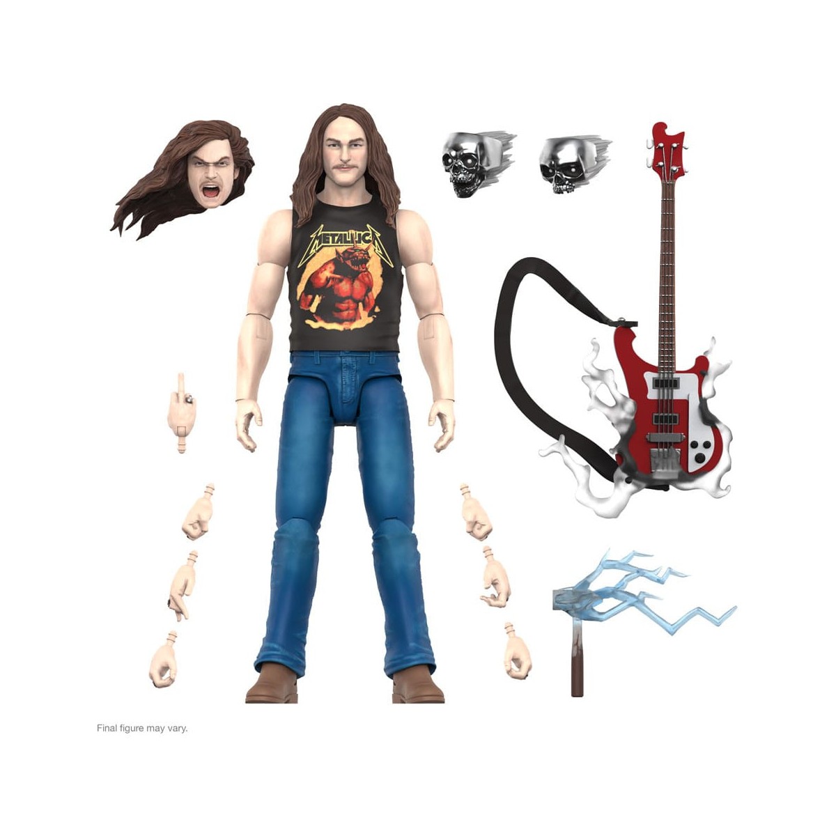 Super 7 - Metallica Wave 2 - Ultimates Cliff Burton "Superhero Poster