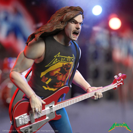 Super 7 - Metallica Wave 2 - Ultimates Cliff Burton "Superhero Poster