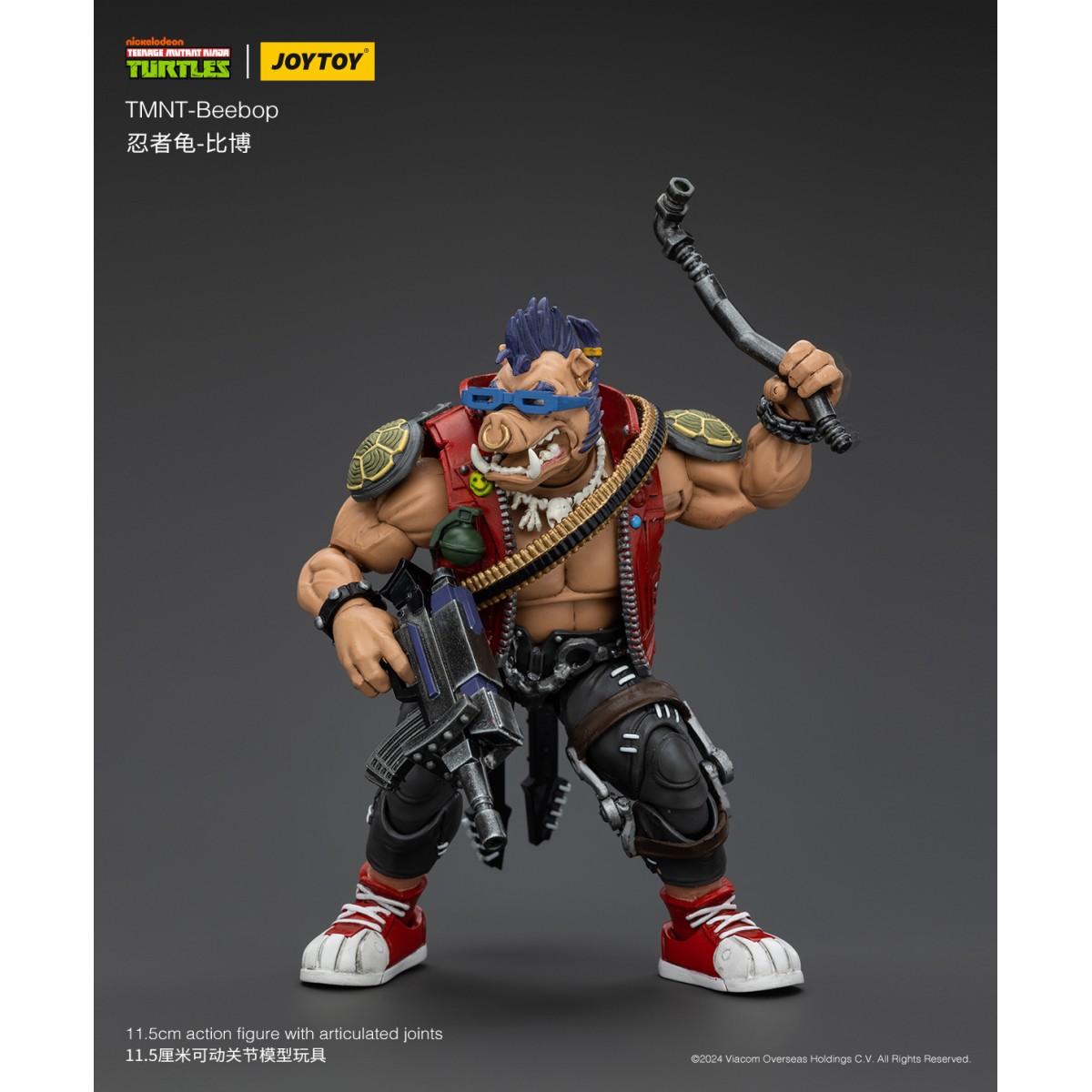 JoyToy TMNT - Bebop - Teenage Mutant Ninja Turtles 1/18