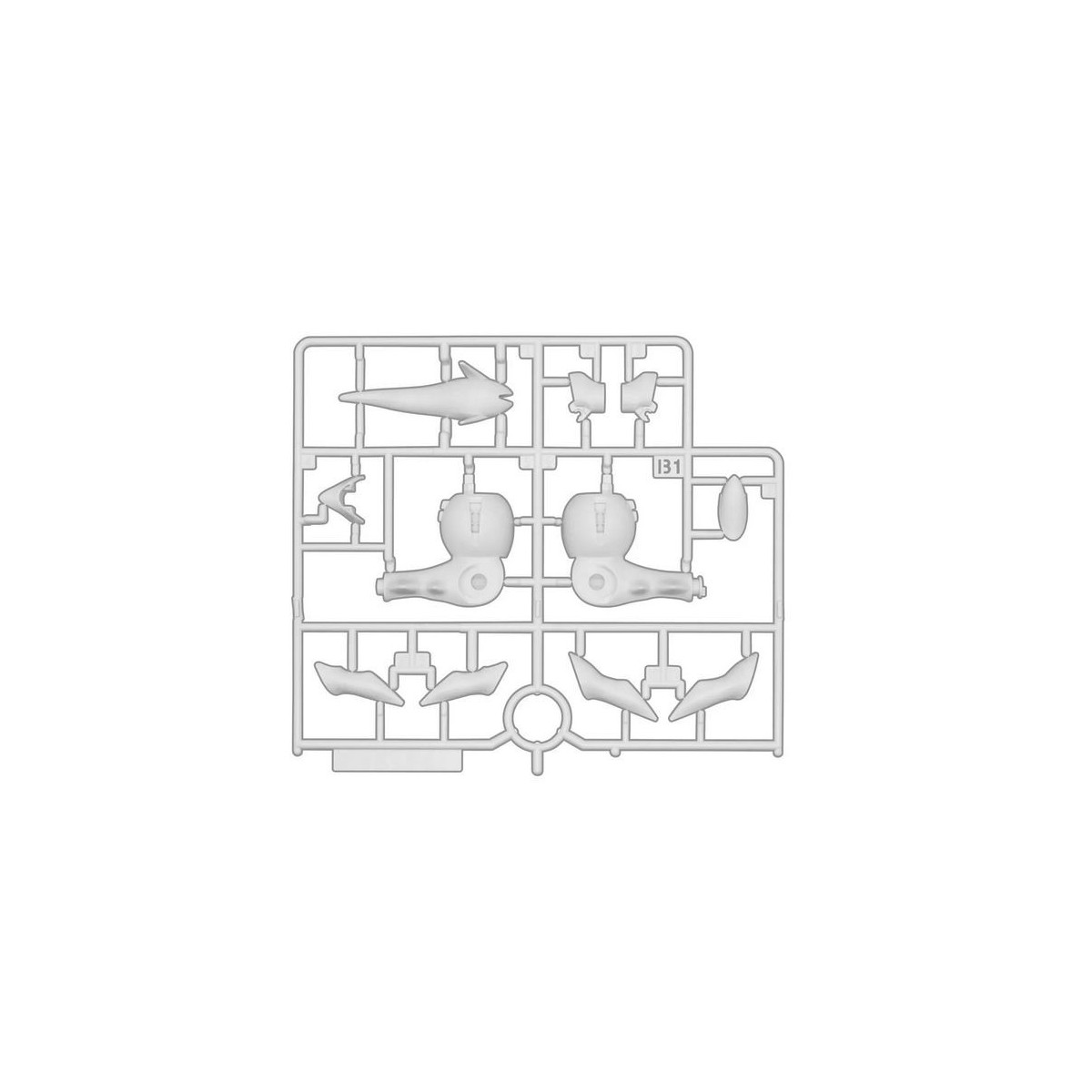 Bandai - Pokepla 51 - ARCEUS Model Kit Pokemon Select Series