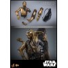 Hot toys Star Wars: Chewbacca with Disassembled C-3PO MMS 1/6 - The Empire Strikes Back