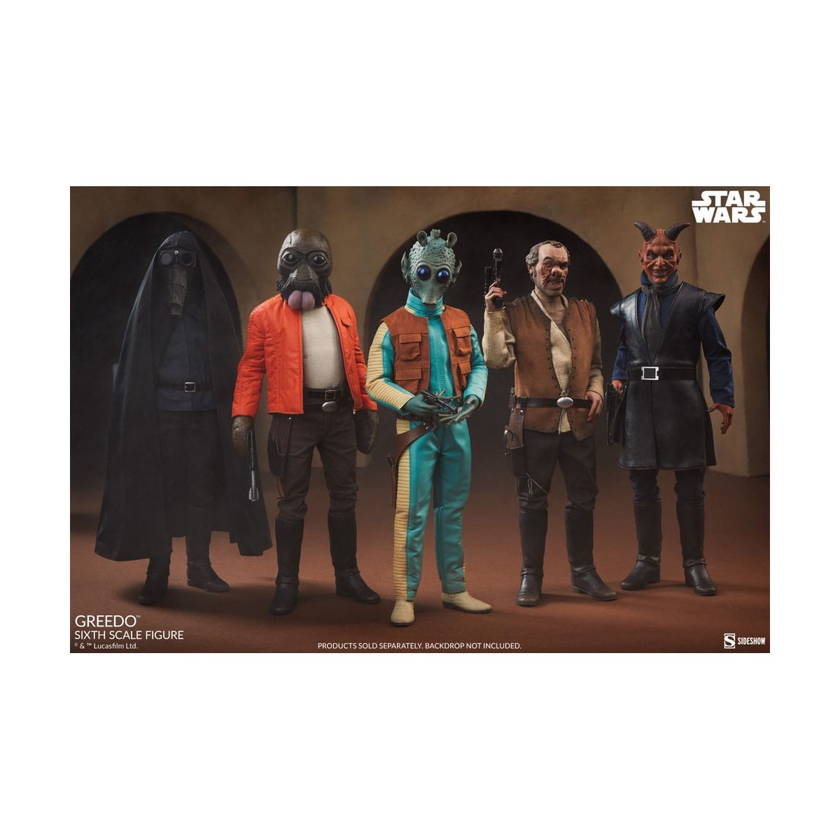 Sideshow Star Wars - GREEDO - Scum & Villainy 1/6