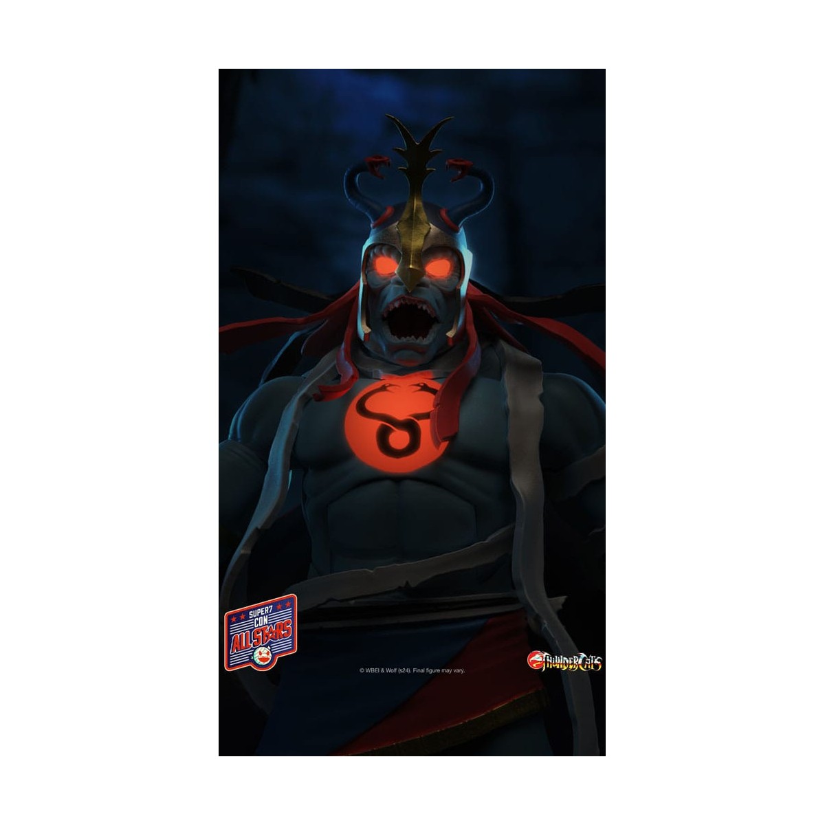 Super 7 - Thundercats - Ultimates Mumm-Ra (LED Eyes)