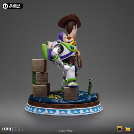 Iron Studios - Disney Pixar - Deluxe Art Scale Buzz & Woody 1/10 - Toy Story