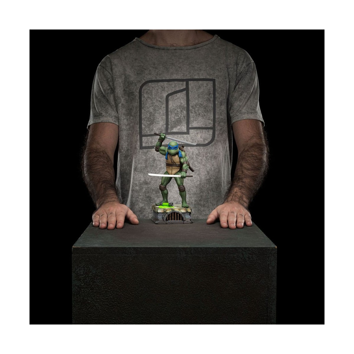 Iron Studios - TMNT Movie - LEONARDO BDS Art Scale 1/10 - Teenage Mutant Ninja Turtles