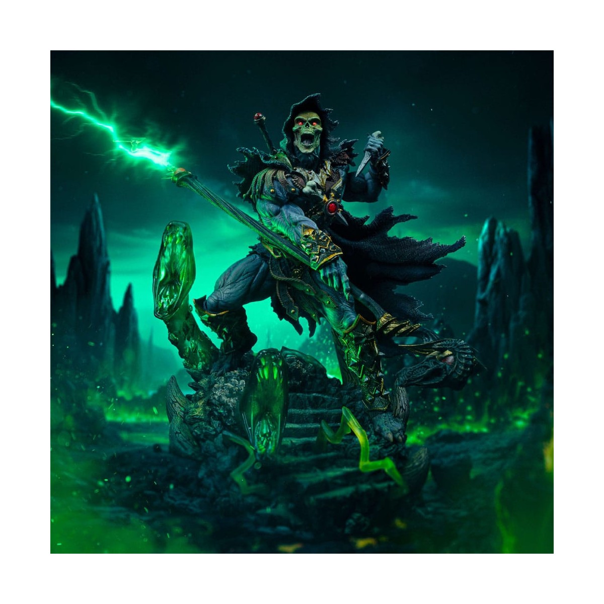 Iron Studios - SKELETOR UNLEASHED Deluxe Art Scale 1/10 - Masters of the Universe - Masters of the Universe