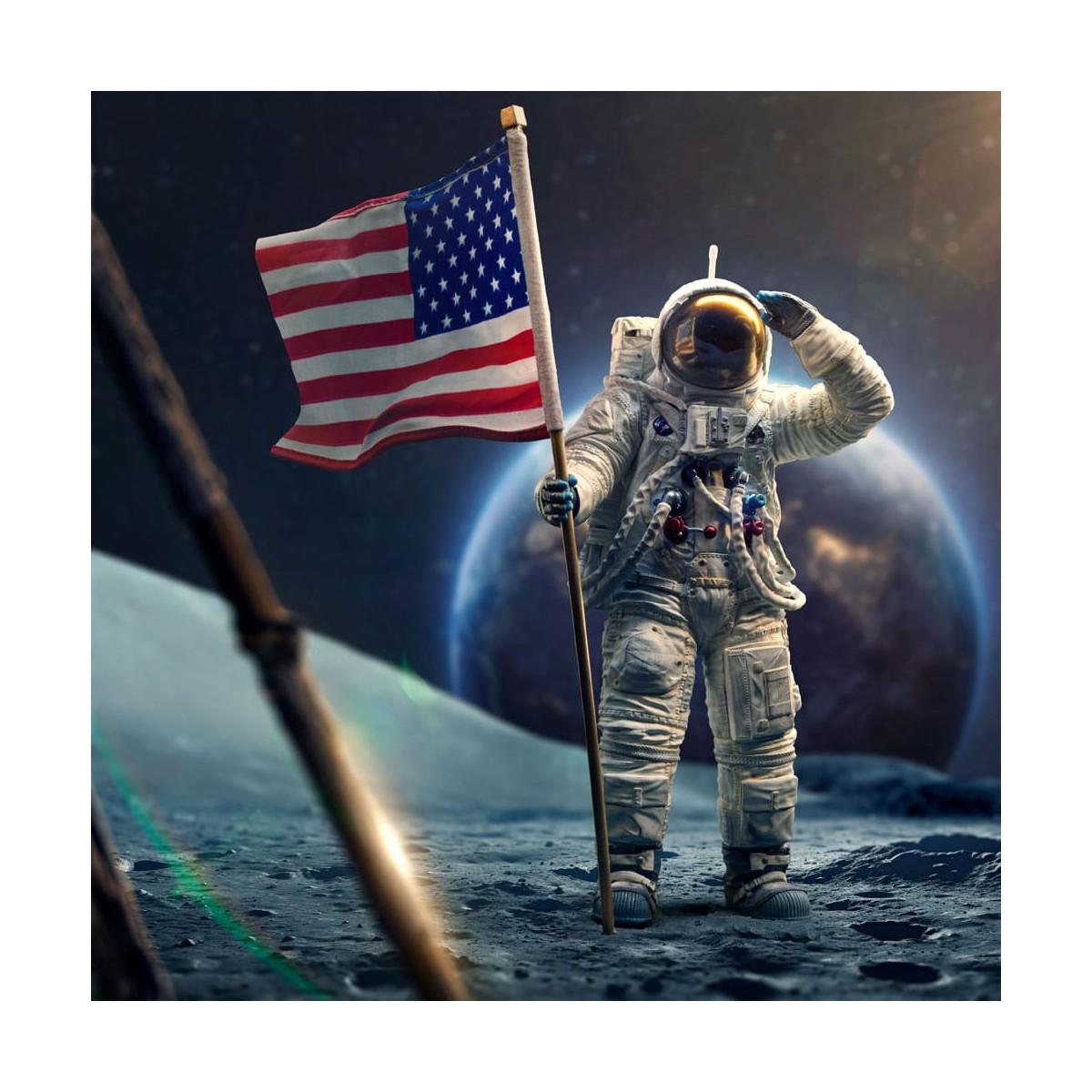 Iron Studios - NASA Apollo 11 Astronaut 1/10 BDS Art Scale