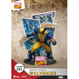 Beast Kingdom Marvel Comics Diorama PVC - Wolverine D-Stage