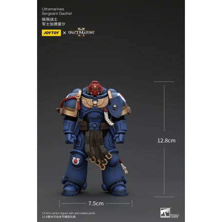 JoyToy - Space Marines II - Ultramarines Sergeant Gadriel 1/18 - Warhammer 40000
